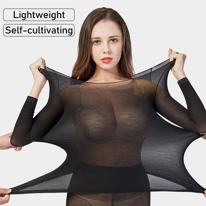 Ropa interior térmica elástica y sin costuras: Confort y calor