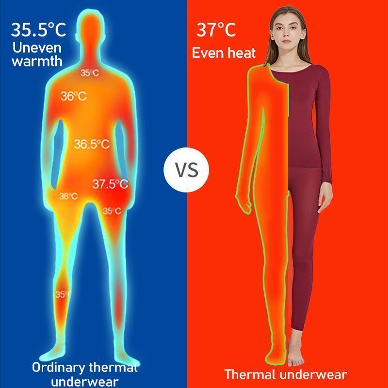 Ropa interior térmica elástica y sin costuras: Confort y calor