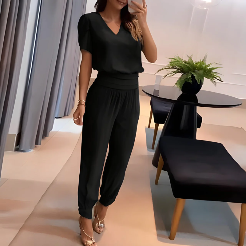 Ensemble Élégant Haut Et Pantalon - Katimy