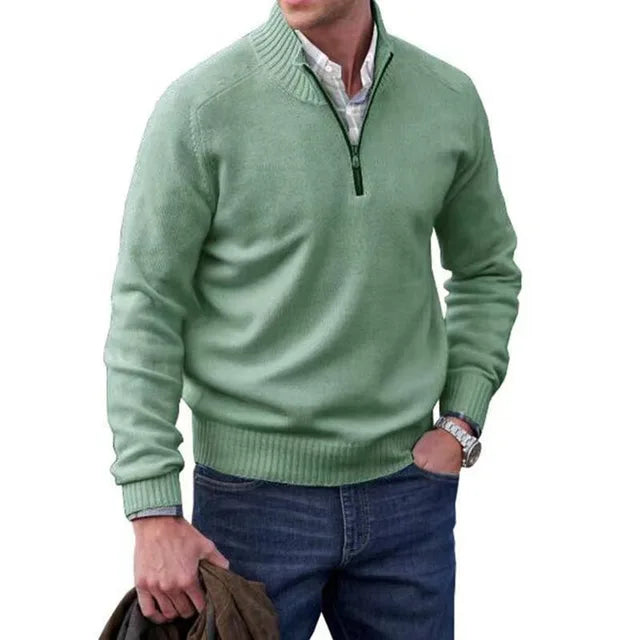 Katimy ™ Wool Elegance: The Knitted Man for Men