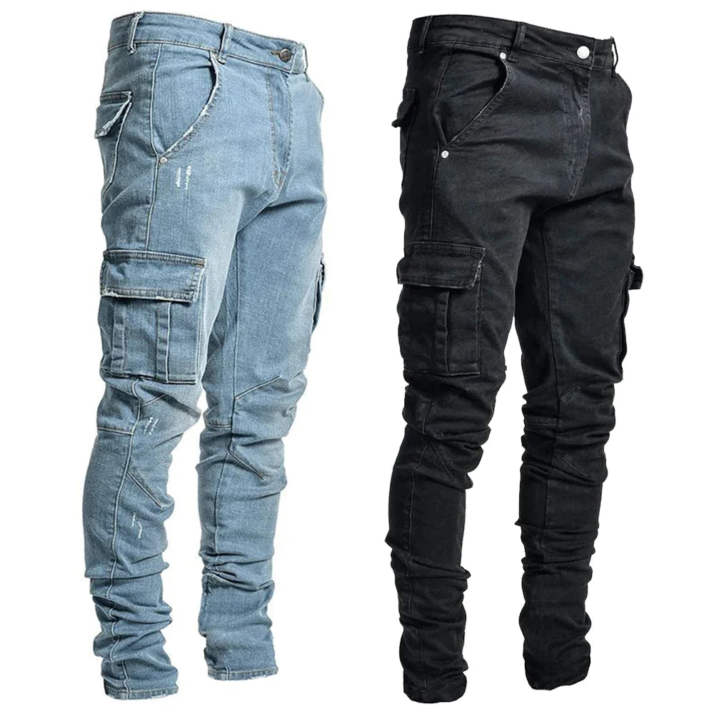 Duval | Blugi multi-Poches