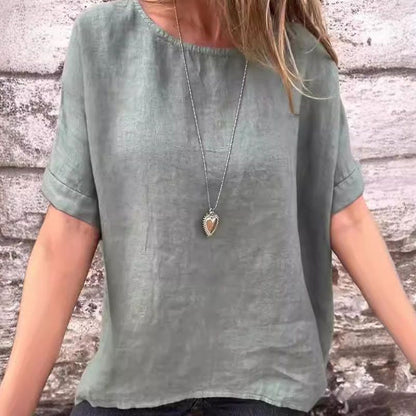 Cotton-linen blouse: comfort and elegance for everyday life 